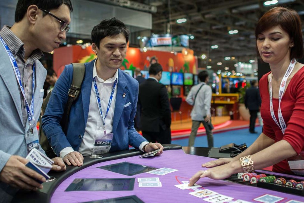 Analysts are predicting a strong summer for Macau’s gambling operators — welcome news after what has been 25 straight monthly drops in revenue. Photo: Philippe Lopez, AFP