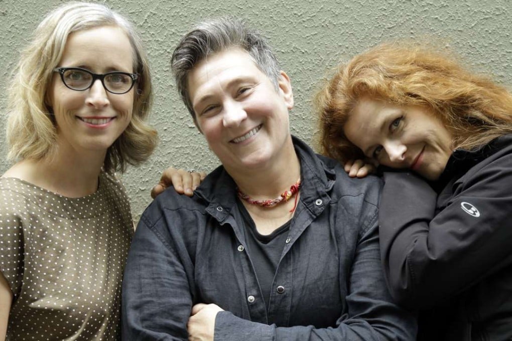 Singer-songwriters Laura Veirs (left), k.d. lang and Neko Case have joined forces to release an album. Photo: AP