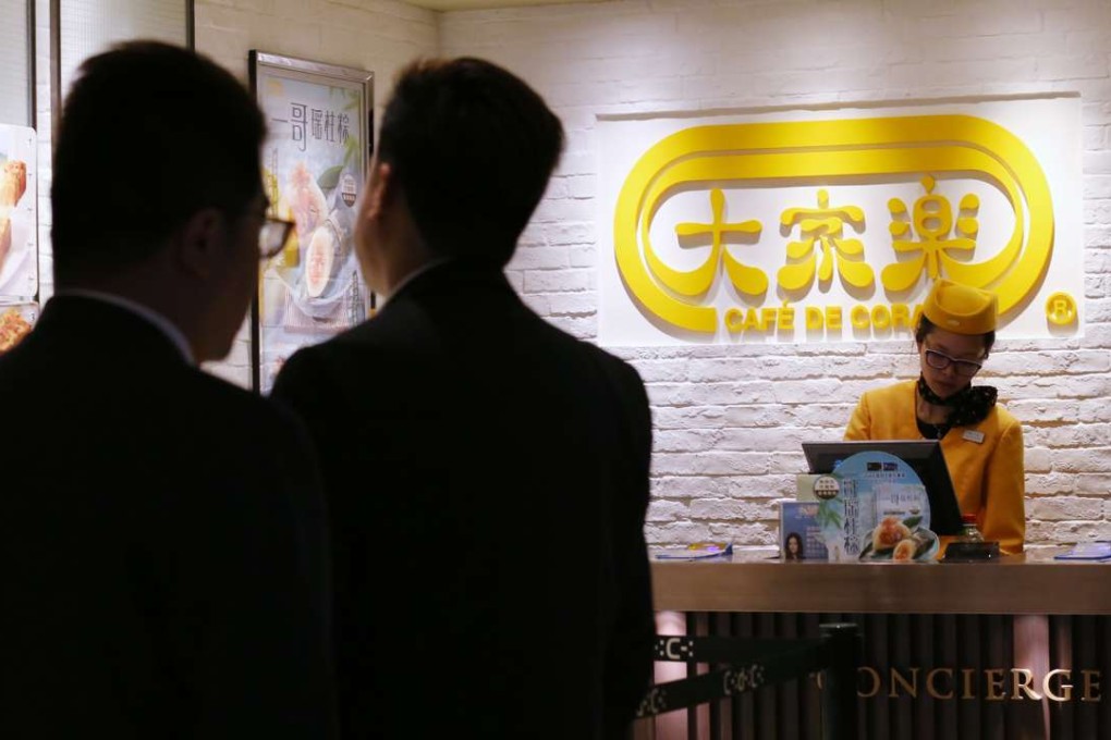 A Café de Coral restaurant in Sheung Wan. Photo: Nora Tam