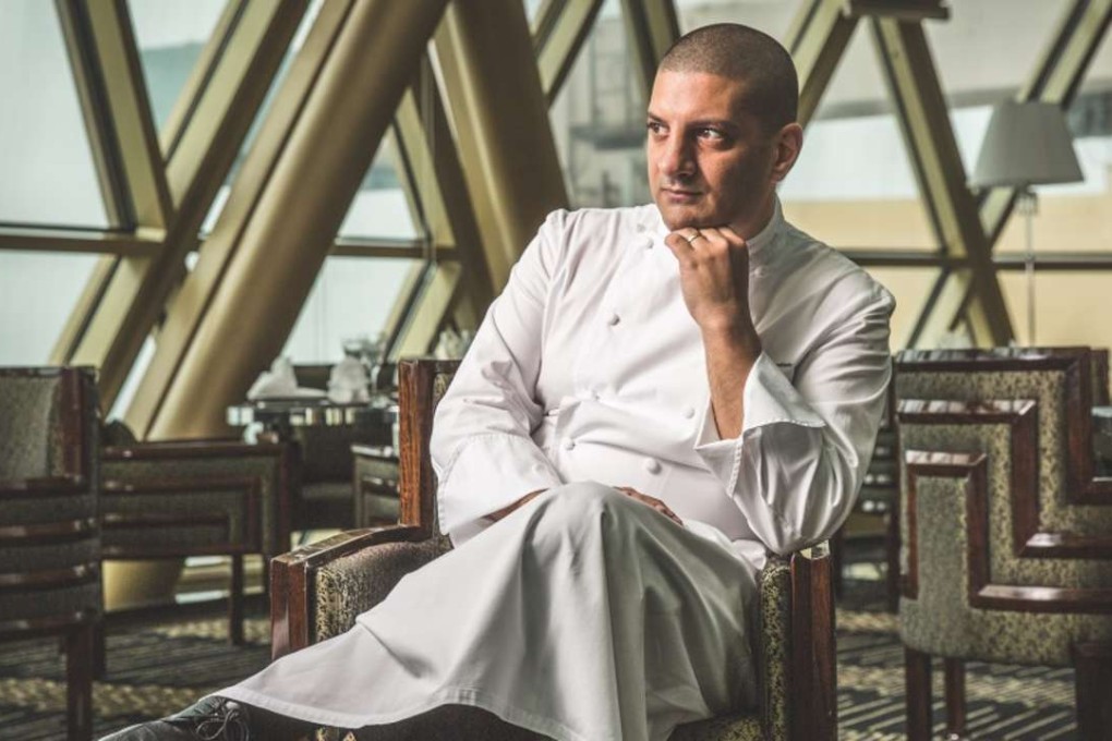 Chef Julien Tongourian of Robuchon au Dome in Macau.