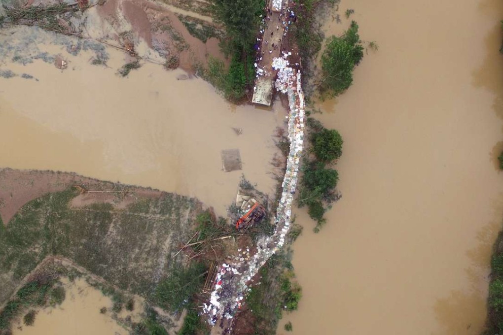 The mainland has spent tens of billions of yuan on infrastructure to control flooding over the past two decades, but the investment has not kept pace with the rapid increase in urbanisation. Photo: Xinhua