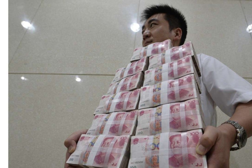 Outstanding NPLs across the banking sector exceeded two trillion yuan by the end of May, a 14 per cent rise since the start of the year. Photo: Ion Woo, Reuters