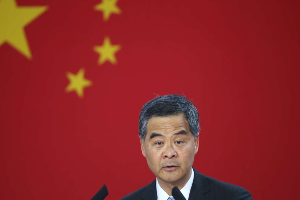 Chief Executive Leung Chun-ying. Photo: Dickson Lee