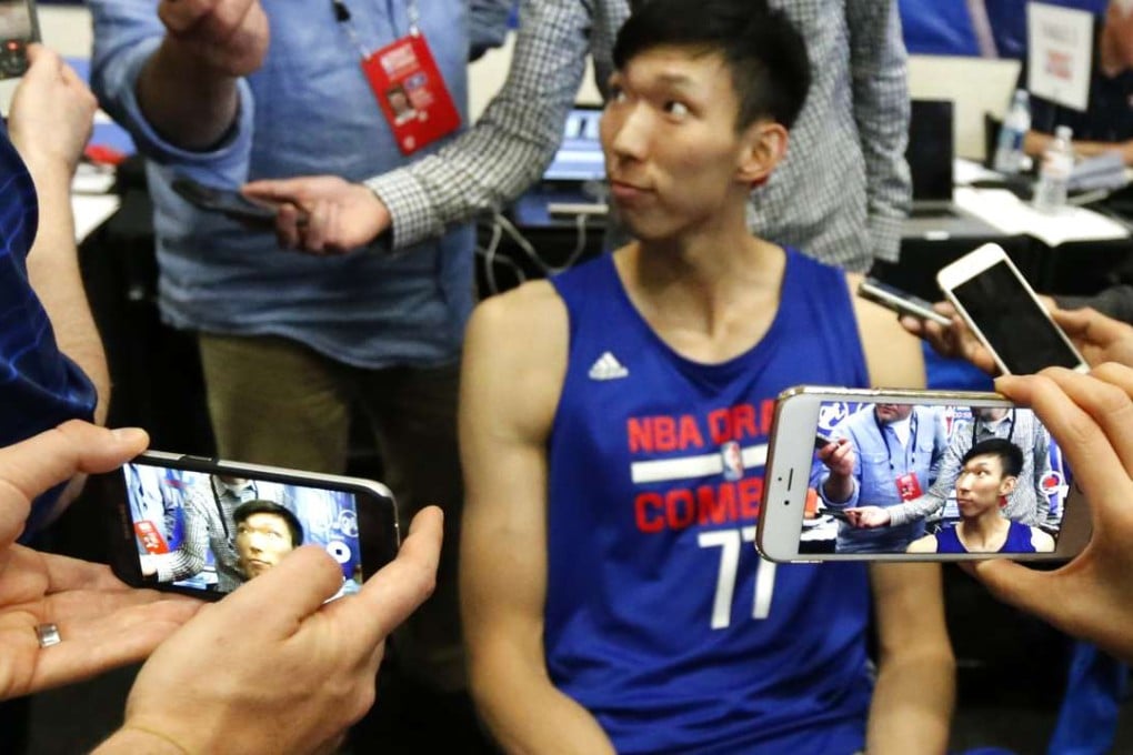 Zhou Qi has signed a lucrative contract with the Houston Rockets and could make it really big in the NBA as long as he stays healthy. Photo: AP