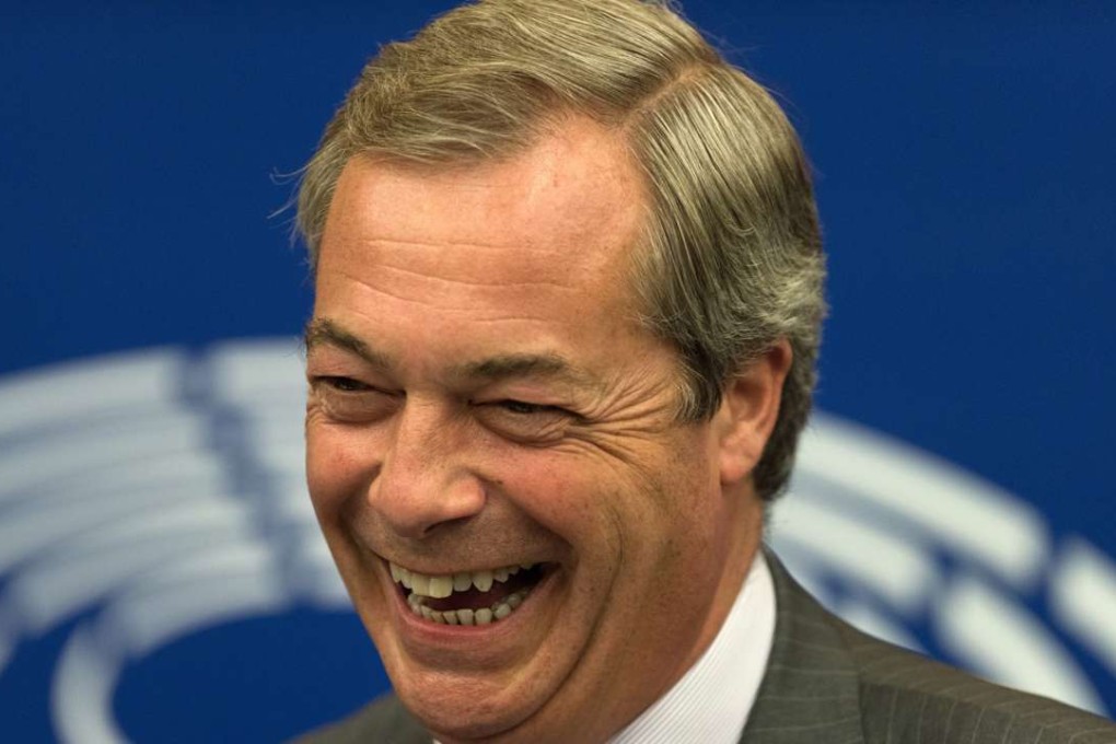 Nigel Farage, British Member of the European Parliament and former leader of the UK Independence Party. Photo: EPA
