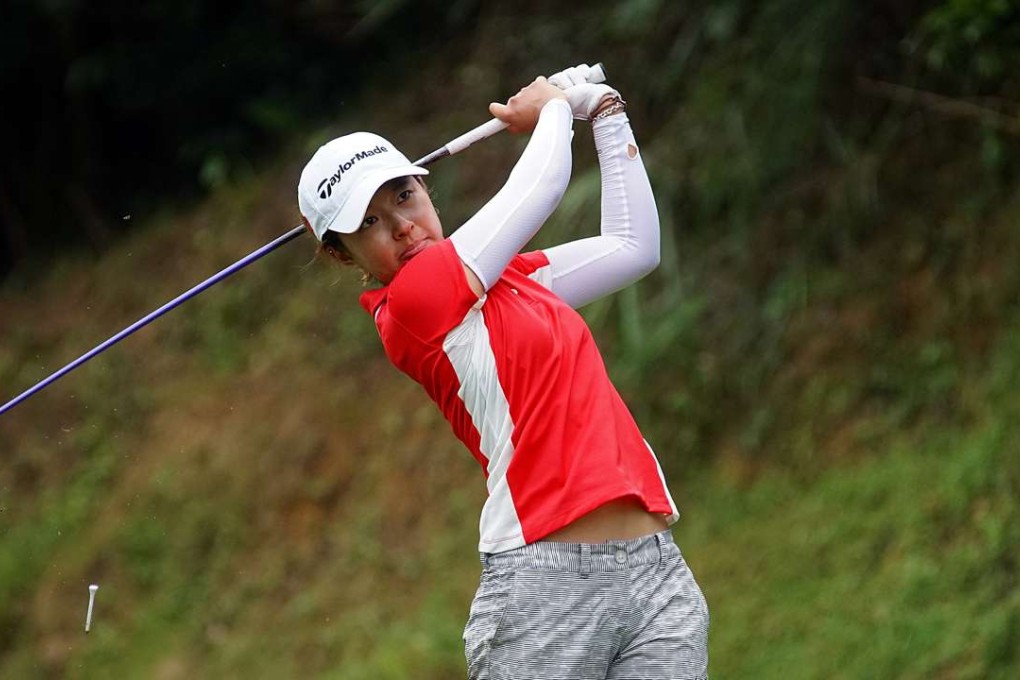 Amateur golfer Tiffany Chan Tsz-ching, who won the professional Hong Kong Ladies Open at Fanling. Photo: Paul Cheng