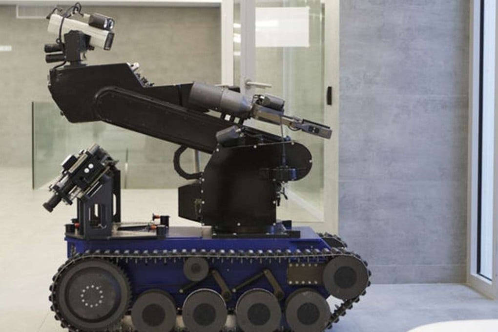 Dallas authorities did not offer details on the device, but the city’s emergency management inventory lists a Northrop Grumman Andros robot designed for bomb squads and the military. Photo: SCMP Pictures