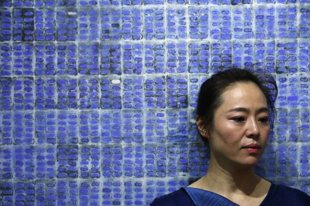 Contemporary Chinese artist Zhang Yanzi. Photo: Nora Tam