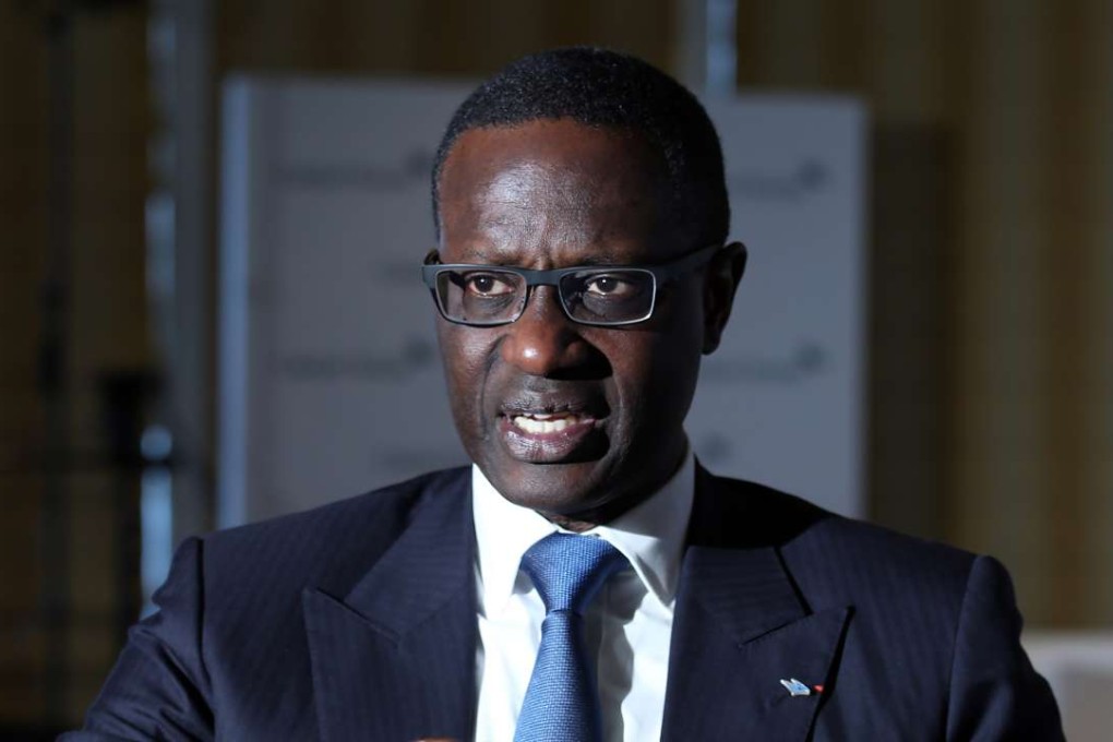 Credit Suisse Group CEO Tidjane Thiam says the main engine of wealth creation in coming years will likely remain among entrepreneurs in China. Photo: Nora Tam