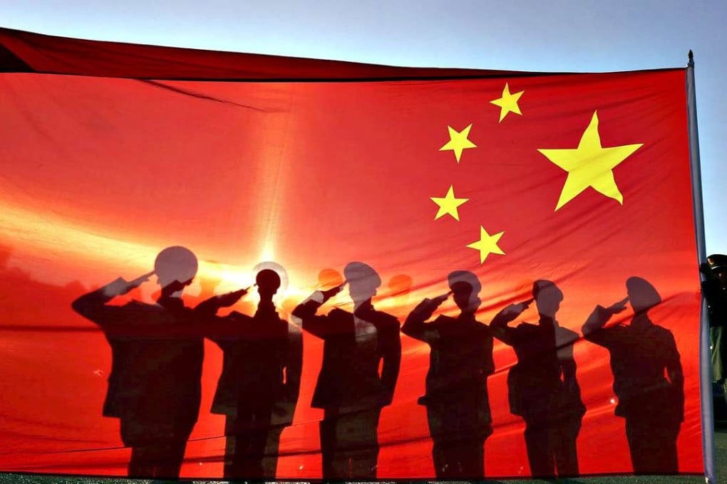 Retired paramilitary officers conduct the daily national flag-raising and lowering ceremony in Tiananmen Square in Beijing. Asia will account for over half the world’s gross domestic product by 2050. Photo: Reuters