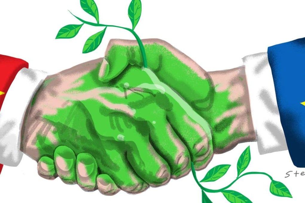 It is clear that the EU and China have much to gain from a deeper partnership on the climate change agenda. Illustration: Craig Stephens