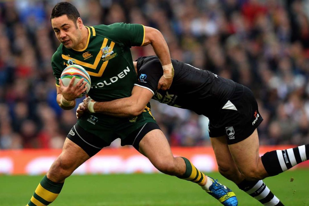 Jarryd Hayne was told on Friday he had not made the Fiji Olympic sevens squad. Photo: AFP