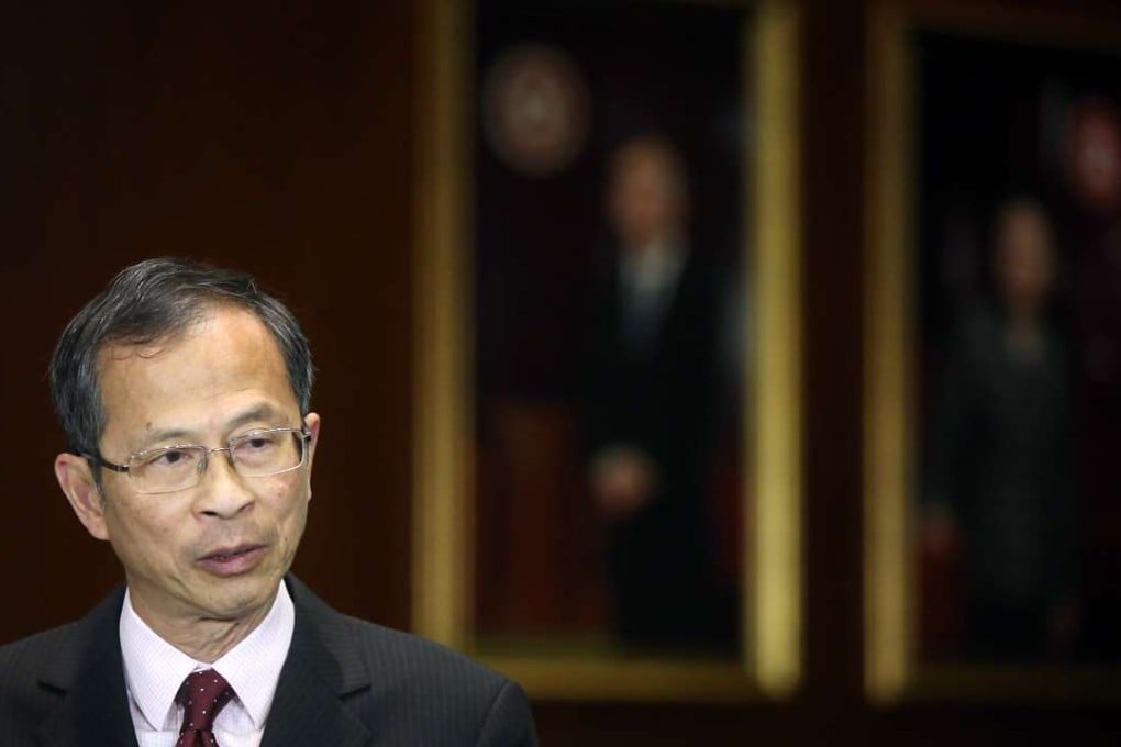 Outgoing Legco president Jasper Tsang, seen here at a press conference earlier this year. Sam Tsang