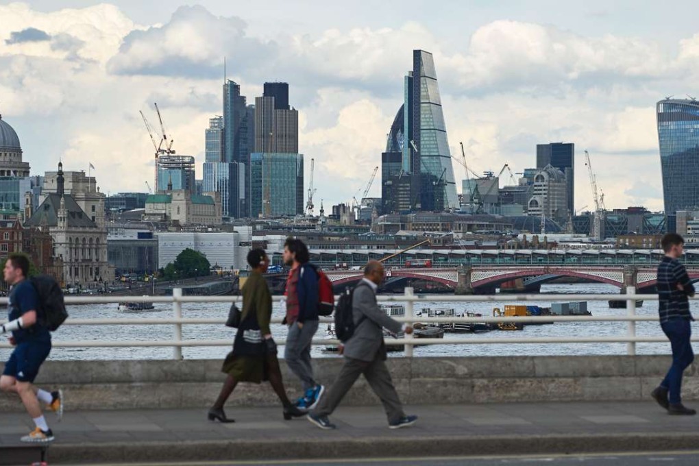 The London skyline from Waterloo Bridge. The recent Brexit vote has left potential Chinese buyers of British property sitting on the fence, say agents. With many looking to Canada, Australia and the US as safer alternatives. Photo: Niklas Halle’n, AFP.