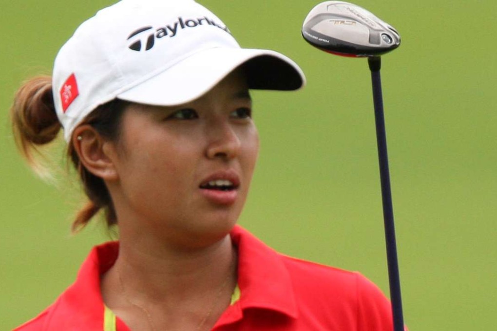 Amateur golfer Tiffany Chan Tsz-ching on her way to winning the professional Hong Kong Ladies Open at Hong Kong Golf Club.