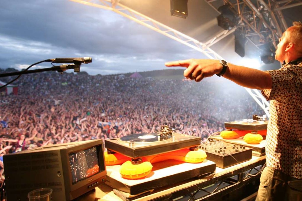 Fatboy Slim, aka Norman Cook, a self-described “lunatic hedonist”.