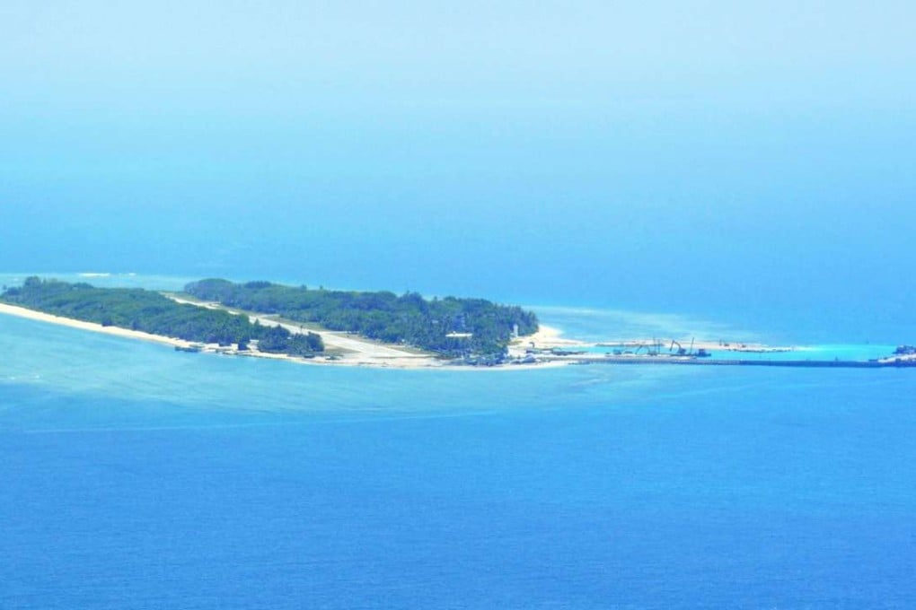 Taiping Island, or Itu Aba, in the Spratlys, is claimed and occupied by Taiwan. Photo: Kyodo