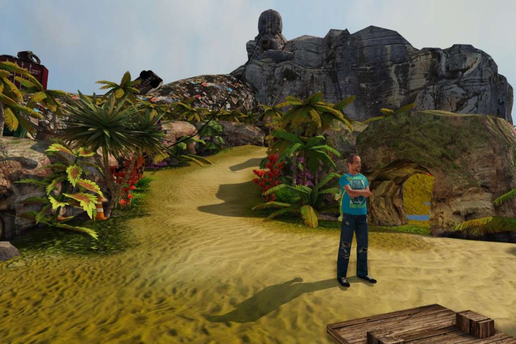 A screen shot from the PC game Damn Virgins.