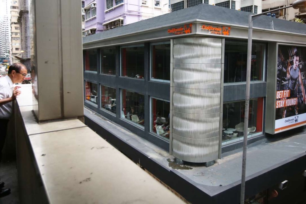 A California Fitness branch in Wan Chai on Tuesday. Photo: Sam Tsang