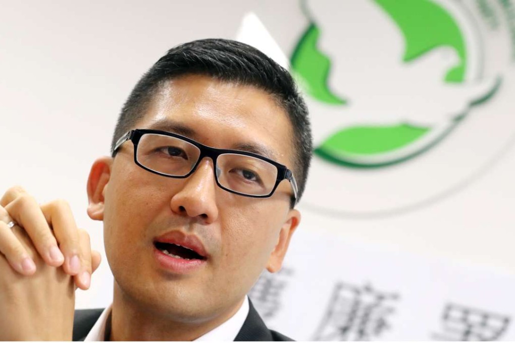 Democratic Party member Lam Cheuk-ting, a former ICAC investigator, says the mood in the agency is pessimistic. Photo: Edward Wong