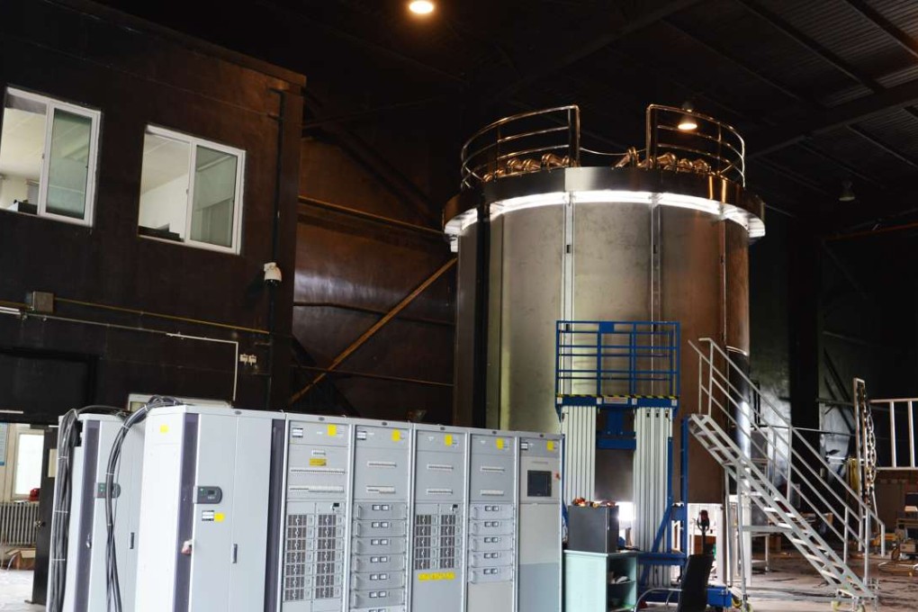 China’s new solar simulation chamber in Beijing. Photo: SCMP Pictures)