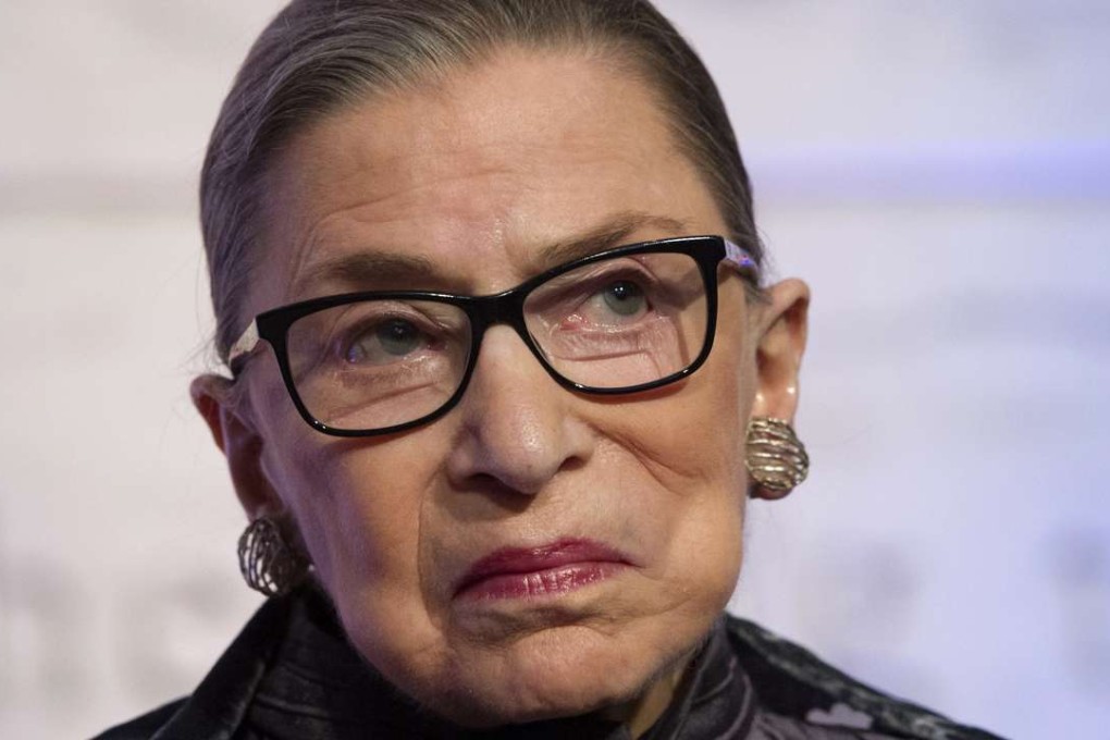 Supreme Court Justice Ruth Bader Ginsburg joked that she might move to New Zealand if Donald Trump becomes president. Photo: AP