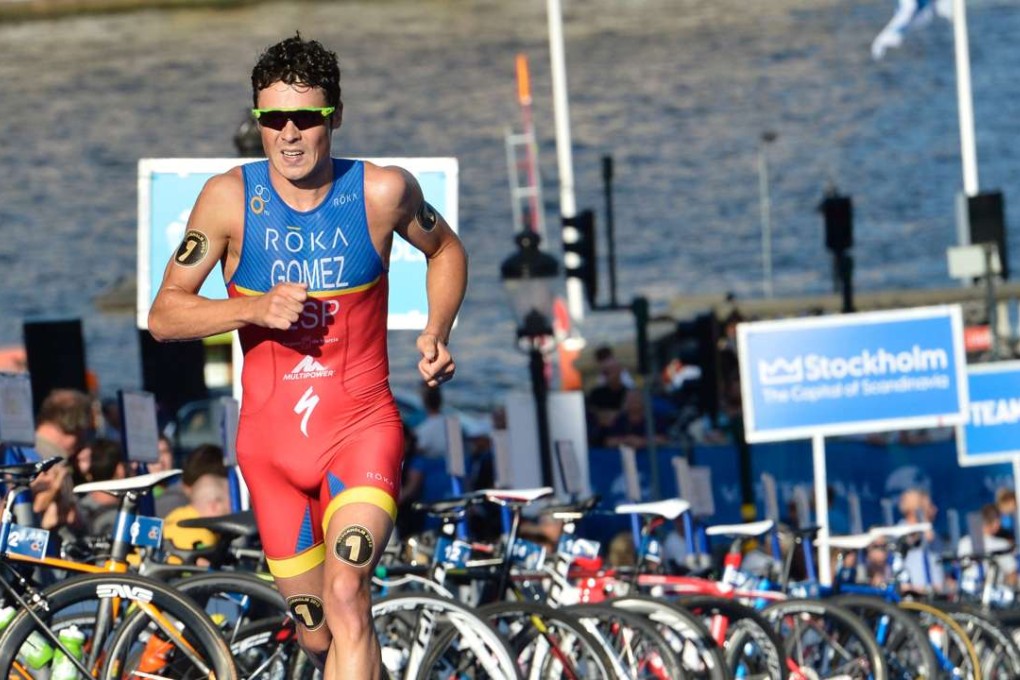 Five-time world champion Javier Gomez Noya will not participate in the Olympics after suffering a broken left arm in a training fall. Photo: AFP