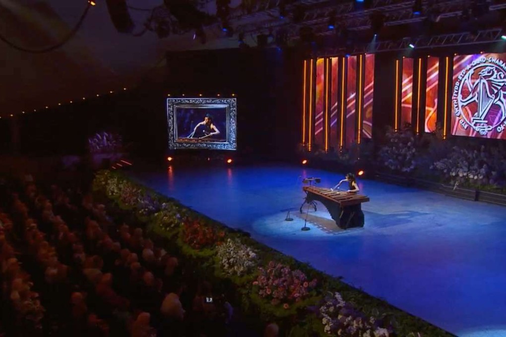 Elise Liu wows the audience at the Llangollen International Musical Eisteddfod in Wales. Photo: SCMP Pictures