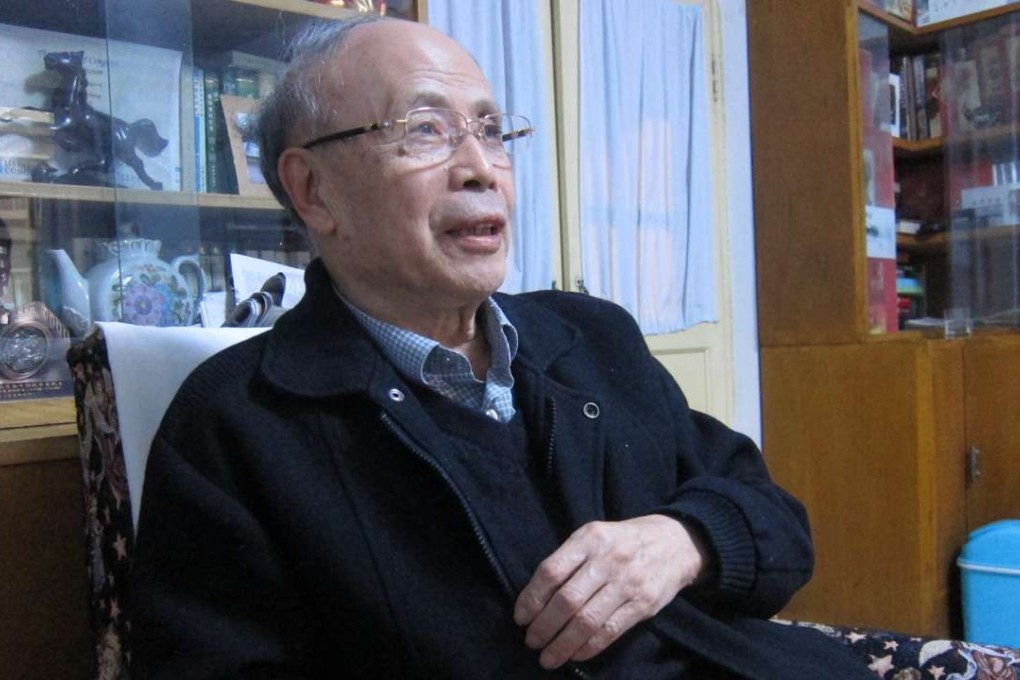 Du Daozheng, who was sacked as publisher of the political magazine magazine, Yanhuang Chunqiu, on Tuesday. Photo: SCMP Pictures