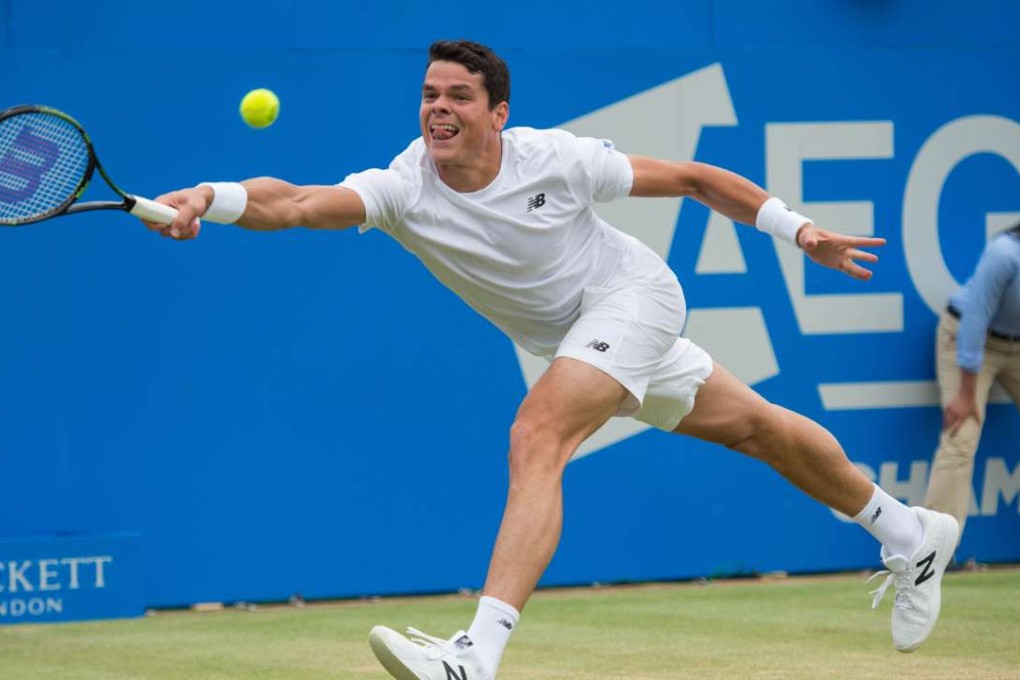 Canada’s Milos Raonic made a breakthrough for his country at Wimbledon by reaching the men’s singles final. Photo: Xinhua