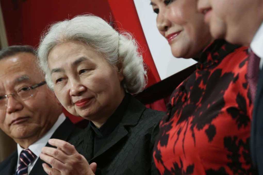 Elsie Leung Oi-sie (second from left), vice-chairwoman of the Basic Law Committee. Photo: K.Y. Cheng