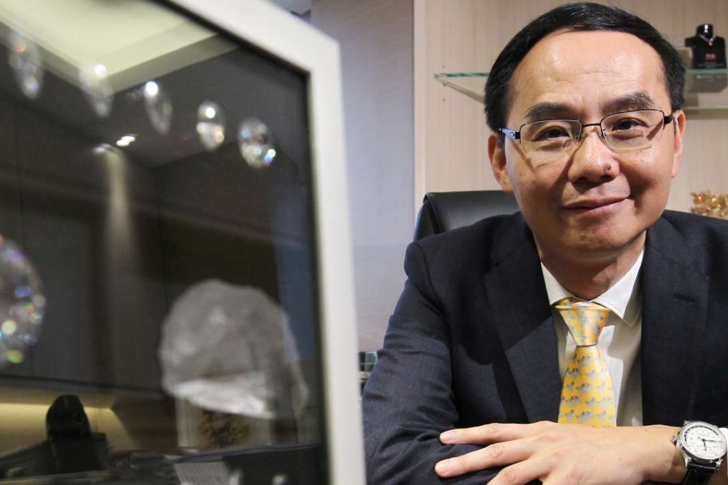 Kent Wong, managing director of Chow Tai Fook Jewellery Group. Photo: Edward Wong, SCMP