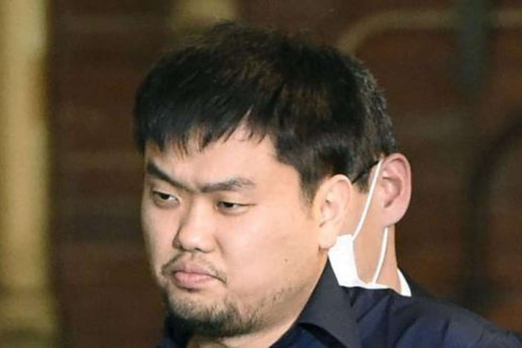 South Korean national Chon Chang-han, 28, damaged the ceiling of a visitors’ restroom at Yasukuni Shrine with a pipe bomb. Photo: AFP