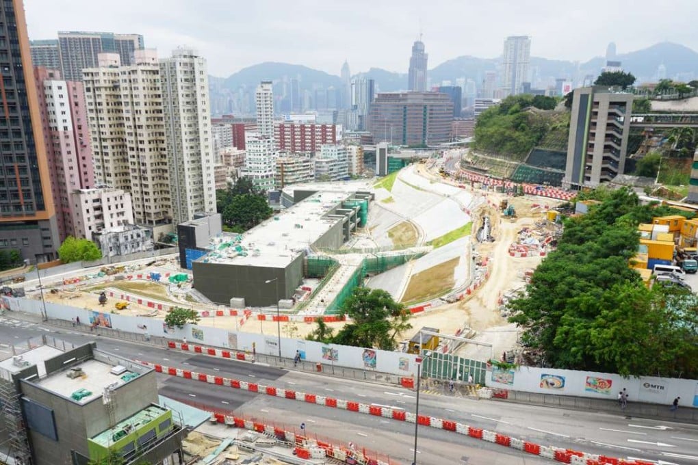 Ho Man Tin Station is due for completion later this year. Photo: SCMP Pictures