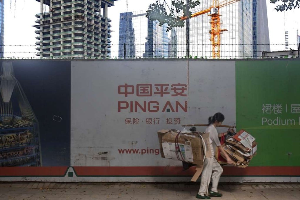 Construction site of the Ping An International Finance Centre in Shenzhen. Chinese insurers are still at an early stage of risk management, a PwC survey found. Photo: Bloomberg