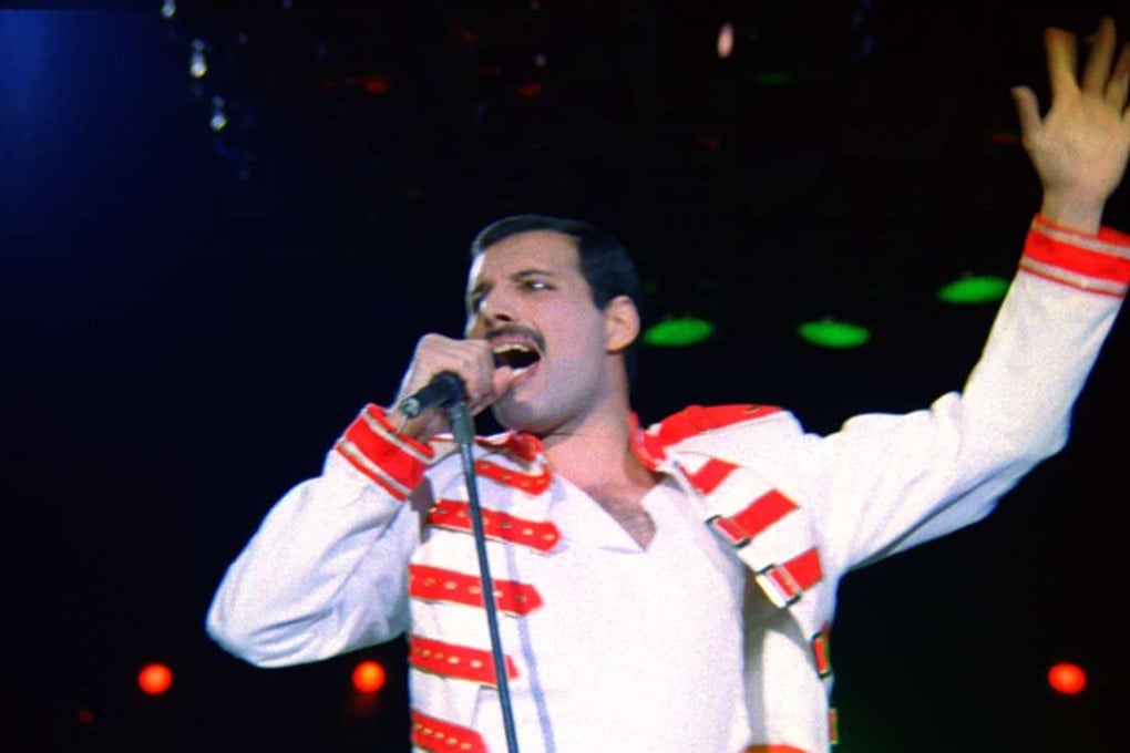 Freddie Mercury works the crowd in Budapest in 1986. Queen says they don’t want Donald Trump using their music and the classic rock band’s publishing company says Trump has not asked for permission to use the group’s songs.