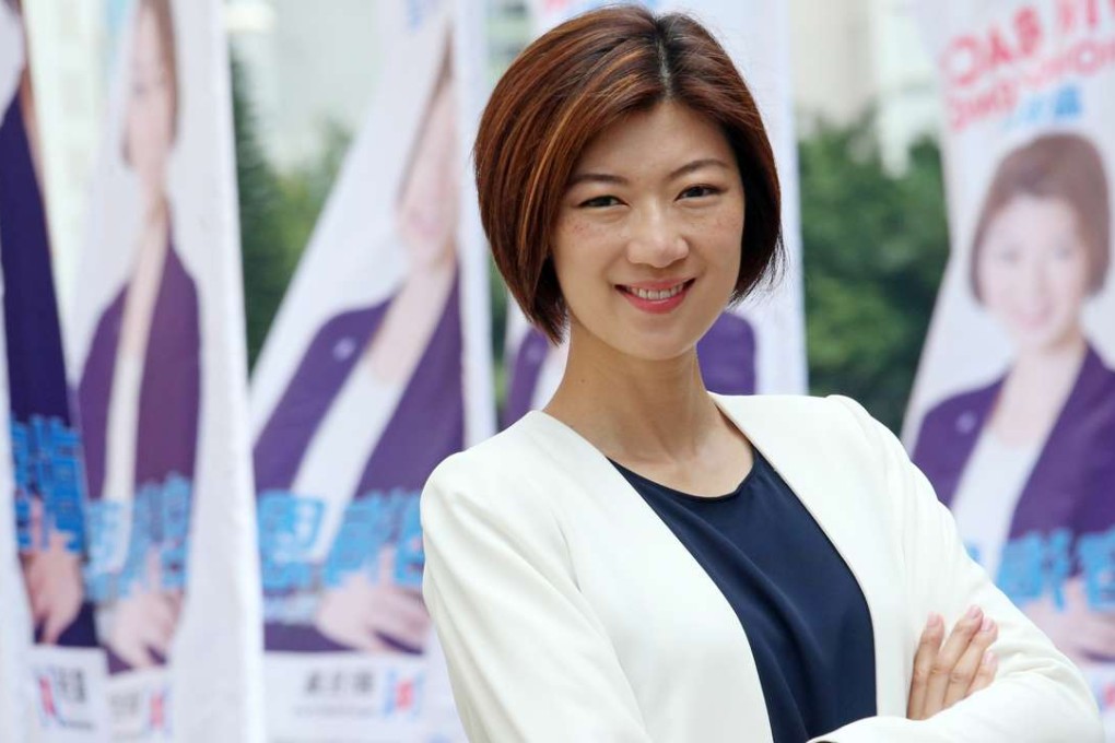 New People’s Party candidate Eunice Yung will appeal to middle-class and pro-establishment voters. Photo: David Wong