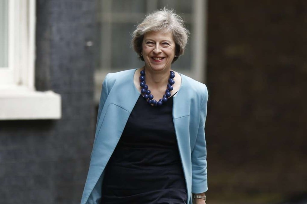 Theresa May has pledged to make Britain work “not just for a privileged few, but for every one of us”. Photo: Bloomberg