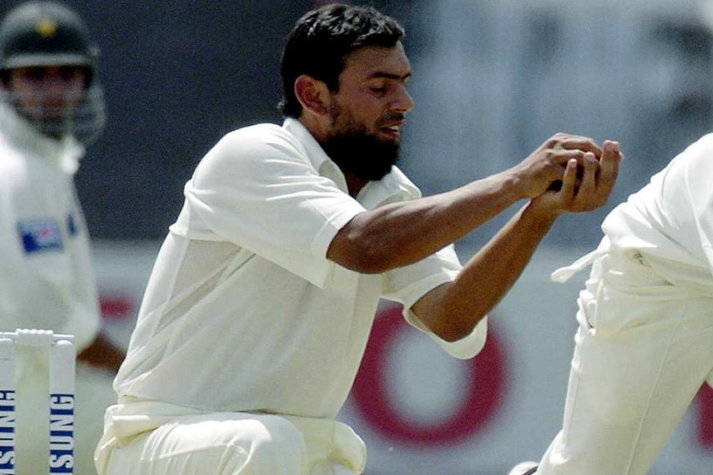 Saqlain Mushtaq in March 2004. Photo: AFP