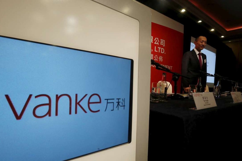 China Resources Group consulted its party body before voting to oppose China Vanke’s restructuring proposal. China Vanke President Yu Liang attends a news conference following the company's annual results in Hong Kong on March 14, 2016. Photo: Reuters