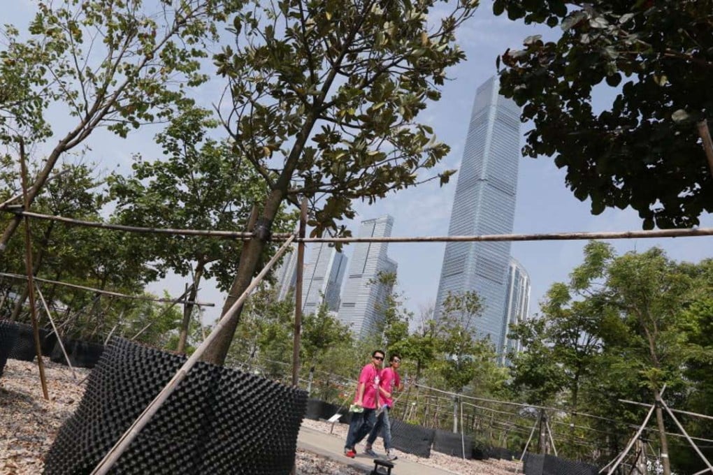 Nursery Park at the 40-hectare West Kowloon Cultural District. Photo: Nora Tam