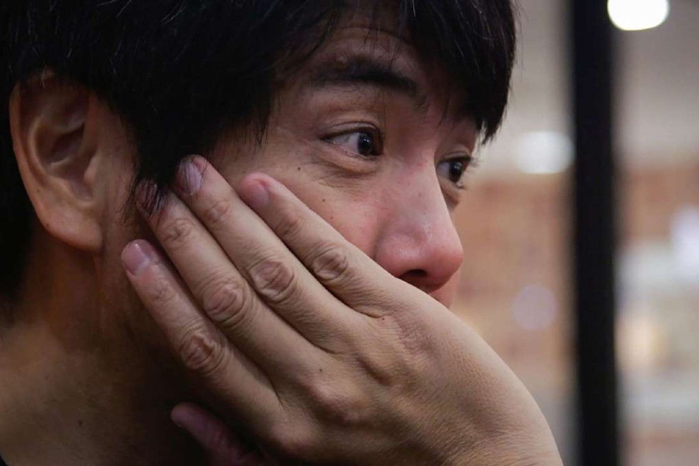 Takanobu Nishimoto of “Ossan Rental”. Photo: AFP