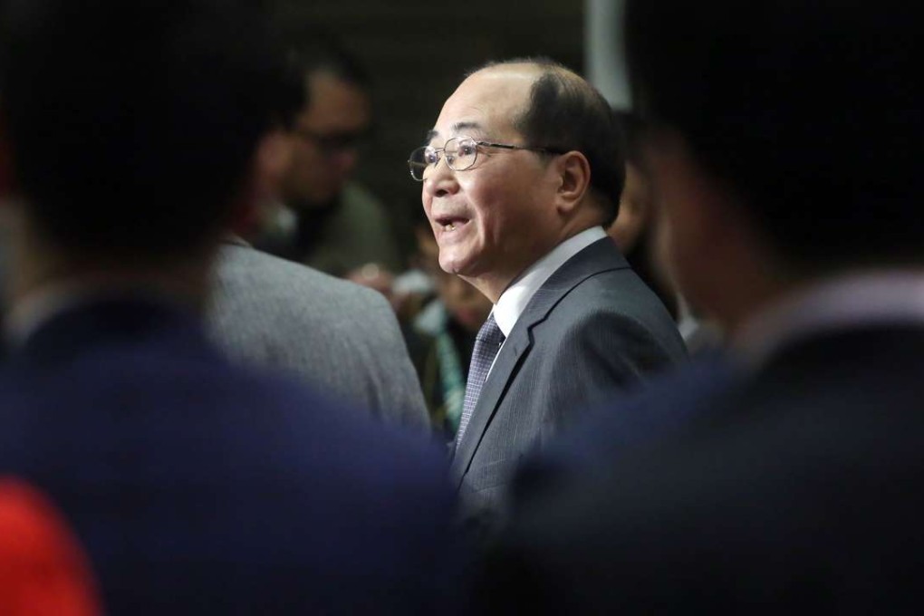 Education Secretary Eddie Ng outlines measures aimed at cutting the number of student suicides. Photo: Sam Tsang
