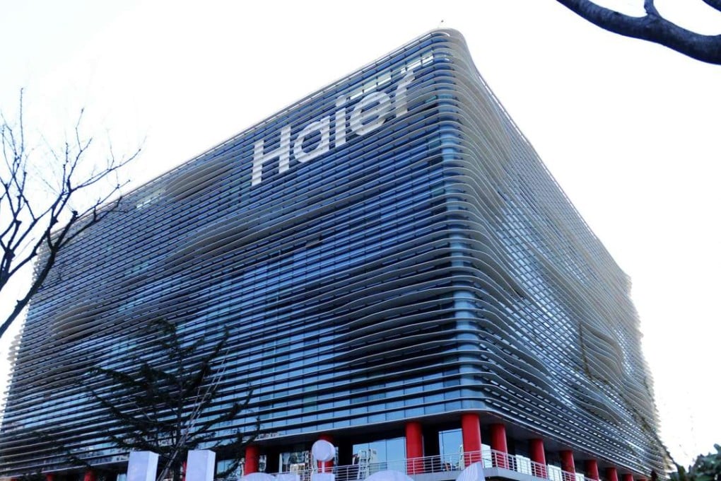 Haier Group subsidiary Qingdao Haier inked a US$5.6 billion agreement to purchase GE Appliances in June. Photo: AP