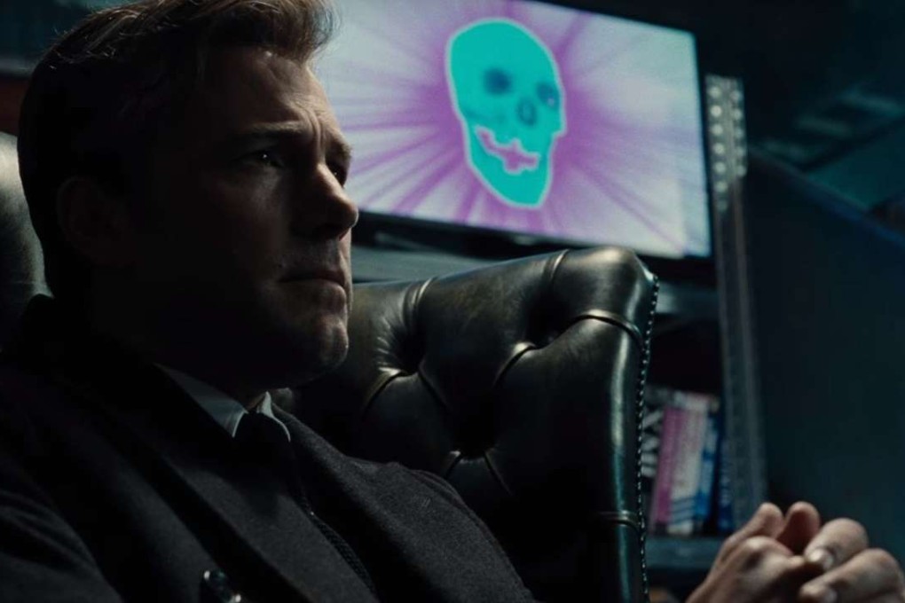 Ben Affleck in the trailer for Justice League shown at Comic-Con.