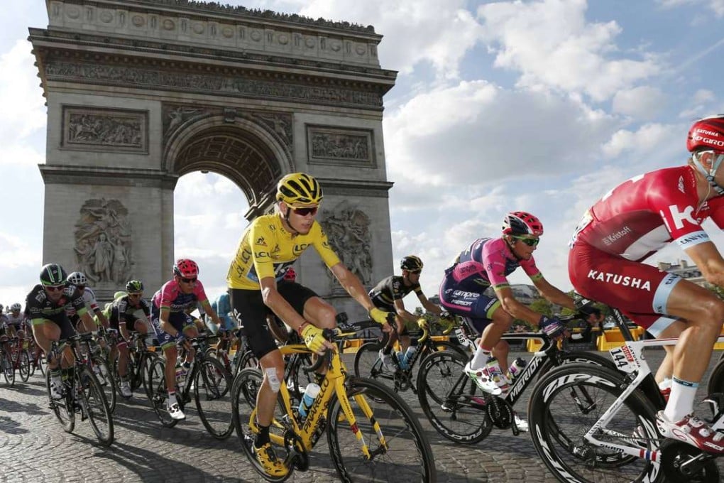 Team Sky rider Chris Froome of Britain took his fourth title in three years. Photo: Reuters
