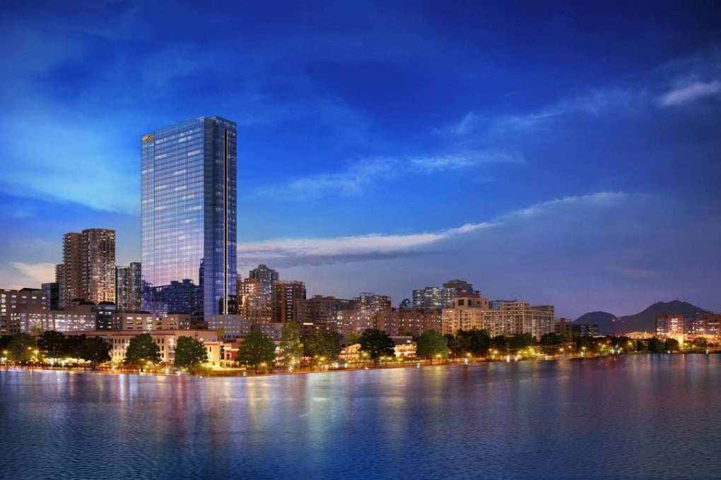 Sino Group’s Mayfair by The Lake development offers scenic views in Xiamen’s prime Hubin North district.