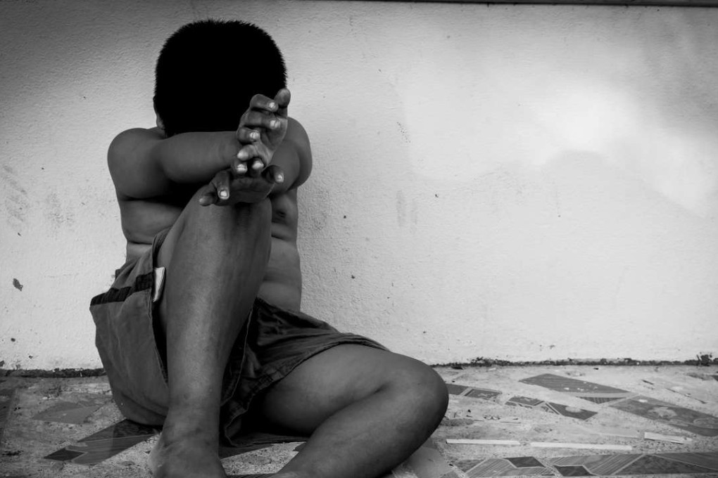 A child beggar in India. Begging cartels and human trafficking are the subjects of Anita Nair’s new work.