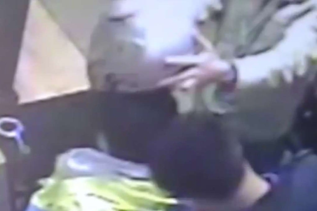 Police surveillance footage showing the brutal treatment of Peng Mingjing during the last hours of his life. Photo: SCMP Pictures