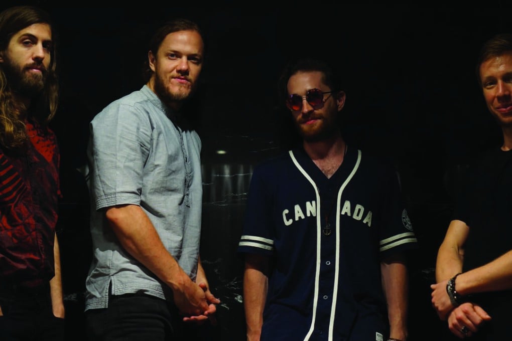 Imagine Dragons (from left): Wayne Sermon, Dan Reynolds, Daniel Platzman, and Ben McKee